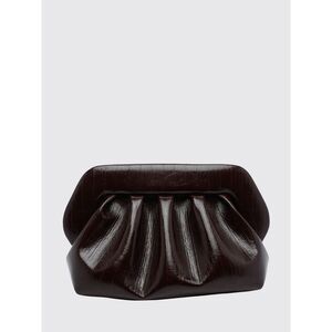 Themoire Clutch Woman Brown